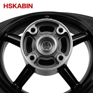 Motocicleta Eléctrica Todoterreno HSKABIN Yozma Tuttio con Ruedas Kenda Curve Supermoto de 14 Pulgadas, Llantas Cromadas y Accesorios - Product Image 4