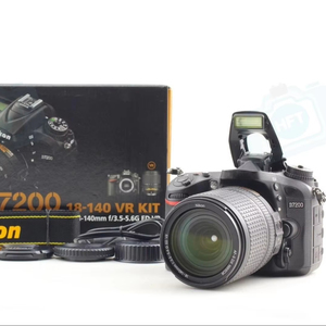 Cámara DSLR Profesional HFT <span class=keywords><strong>D7200</strong></span> con Lente de 18-140 mm, Formato Completo, Video Full HD 1080P, Tarjeta SD, Batería Recargable, Pantalla de 3.2 Pulgadas - Product Image 1