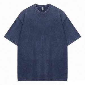 T-shirt personnalisé en coton 100% lourd 230G, OEM ODM, coupe ample unisexe, col rond, manches courtes, avec logo - Product Image 1