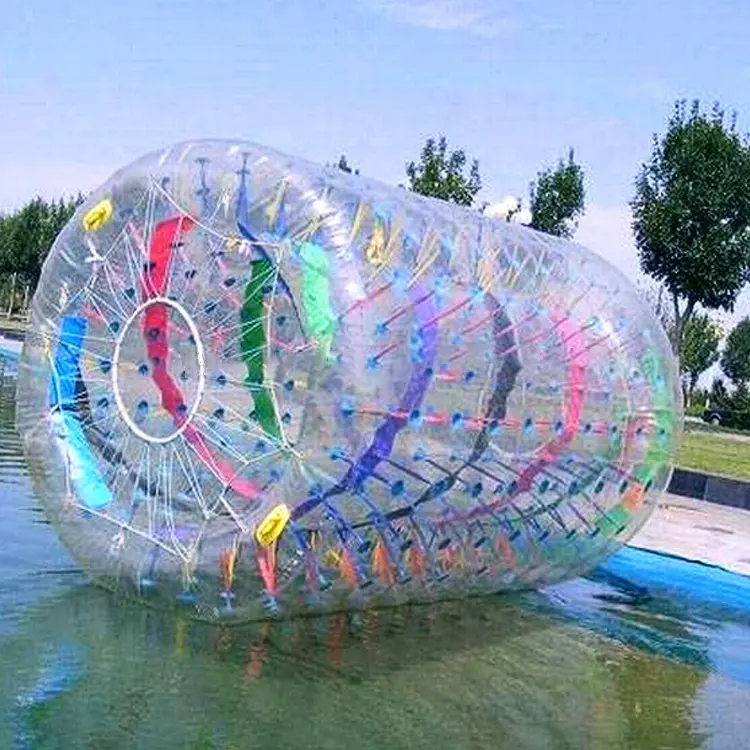 Bể bơi ngoài trời/hồ đi bộ bóng nước con lăn nước inflatable bóng