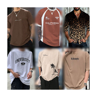 Ropa de Hombre de Verano, Moda Mixta, Camiseta de Algodón Puro, Camisa Polo Casual, Pantalones Cortos, Envío Aleatorio, Venta al Por Mayor