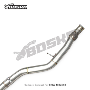 Sistema de escape Catback personalizado para BMW 435i/440i F32/F33/F36 3.0T 2014-2020 Boska Valvetronic con kits de control remoto. - Product Image 2