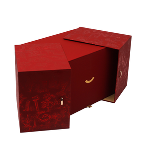 Custom Rigid Gift <b>Box</b> Paper Packaging Laminate Finish Portable Design Custom Logo Luxury Gift <b>Box</b> Corporate Event Promotional Gi - Product Image 1