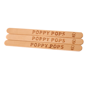 Baguettes en bois pour <span class=keywords><strong>sucettes</strong></span>, 200 pièces, estampage à chaud - Product Image 2
