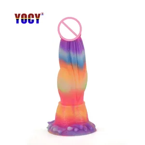 YOCY-2117M 빛나는 큰 여자 섹시한 장난감 수탉 게이 중국 현실적인 딜도 남성 섹스