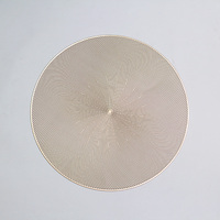 Napperons de table 100 % PVC modernes, écologiques, imperméables, antidérapants, lavables et durables pour fêtes, banquets, mariages et anniversaires
