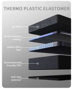 Alfombrillas de Fibra de Carbono Fáciles de Limpiar, Inodoras y Ecológicas para Automóviles, Revestimiento de Piso para <span class=keywords><strong>Hyundai</strong></span> <span class=keywords><strong>Kona</strong></span> 2024 - Product Image 3