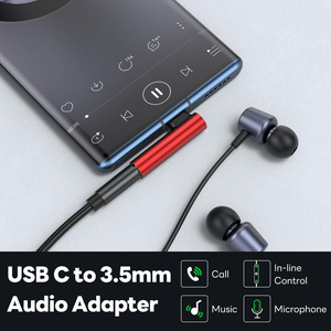 <span class=keywords><strong>Convertidor</strong></span> <span class=keywords><strong>de</strong></span> <span class=keywords><strong>audio</strong></span> <span class=keywords><strong>para</strong></span> auriculares Cantell Usb C a 3,5 Mm <span class=keywords><strong>para</strong></span> Huawei Pro Xiaomi - Product Image 5