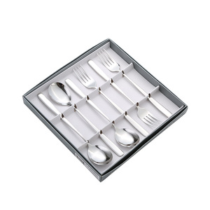 Juego de Cucharas Estilo Coreano de Acero Inoxidable Alemán 304, 6 Piezas, Caja de Regalo, Duraderas, para Restaurante, con Mango Largo, para Sopa y Arroz - Product Image 5