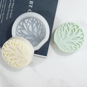 قالب خبز كيك ذاتي الصنع مصنوع يدويًا صابون علاج بالروائح العطرية غصين شمع دائري قالب سيليكون - Product Image 5