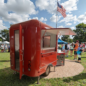 Chariots de restauration rapide miniatures personnalisés et kiosques mobiles Camion à <span class=keywords><strong>pizza</strong></span> Camion à glace Remorque à café Remorque à ongles/tatouages pour en-cas - Product Image 4