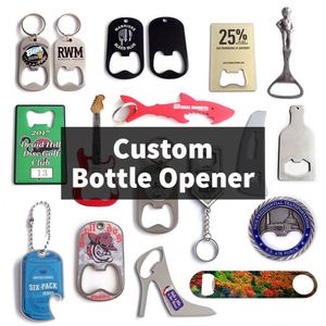OEM Manufacture Stainless Steel Metal Logo Key Chain <b>Openers</b> Card Shape Keychain Beer Custom Bottle <b>Opener</b> - Product Image 1