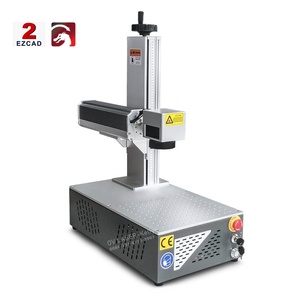 Trung Quốc giá rẻ <span class=keywords><strong>Mini</strong></span> sợi Máy khắc laser 20W 30W 50W Kim Loại Laser đánh dấu máy - Product Image 1