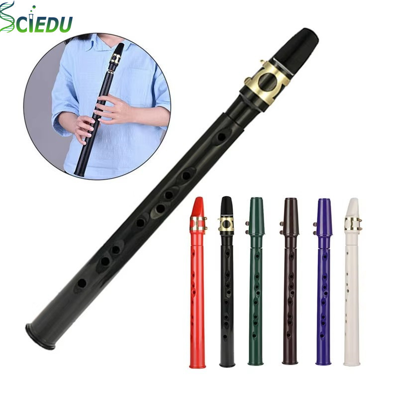 Saxophone Jouet Éducatif à 8 Clés Pour Enfants – Instrument Musical Léger (33 Cm) Pour Dès 3 Ans