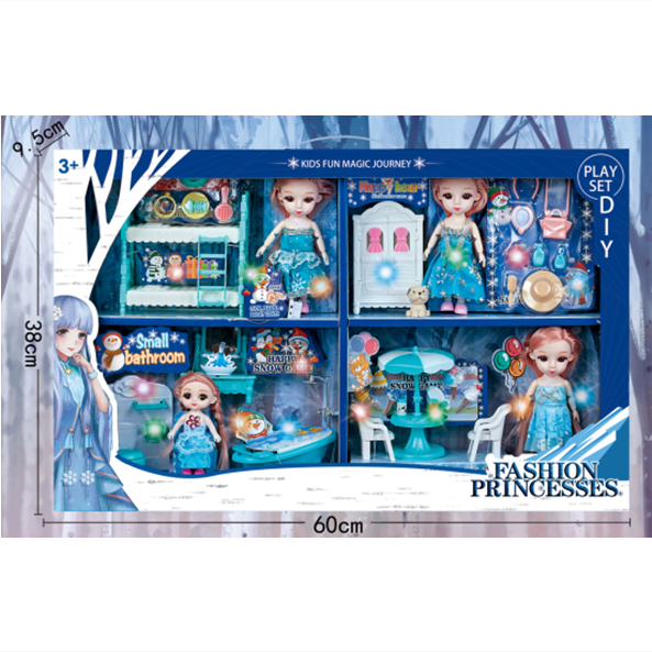 Kouyikou Window Box куклы королевы игрушки пластиковые куклы набор рождественский подарок для детей наряд