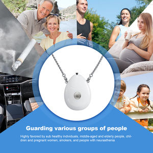 <span class=keywords><strong>Mini</strong></span> purificateur <span class=keywords><strong>d</strong></span>'<span class=keywords><strong>air</strong></span> rechargeable portable pendentif coloré conception de collier <span class=keywords><strong>d</strong></span>ésodorisant de voiture personnel en plastique durable - Product Image 3