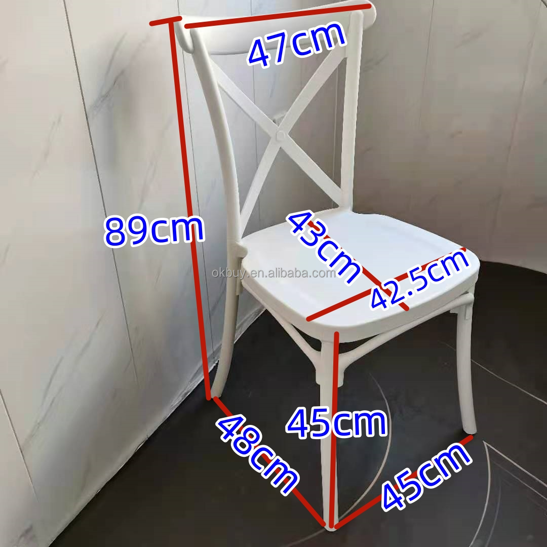 Plastic Crossback Chair