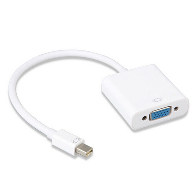 Factory Supply Mini  DisplayPort Male to Female VGA Adapter  Mini Displayport Male Adapter Converter to VGA Adapter