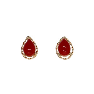 Blood Red Coral Oval Classic <b>Ring</b> 18K Gold Diamond Japanese Artisan Handmade Fine Jewelry Elegant <b>Statement</b> <b>Ring</b> Gift - Product Image 4