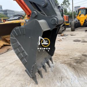 Excavadora de Ruedas Hyundai R300 Usada, Color Amarillo, Alta Potencia de Excavación, Motor de 124KW, Bomba y Motor Incluidos, 1 Año de Garantía - Product Image 2
