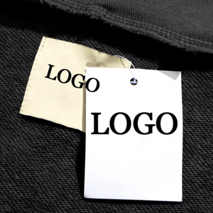 Sudadera con capucha extragrande de algodón estampado para mujer, transpirable, con letras de tinta acuarela salpicada, ideal para dropshipping. - Product Image 3