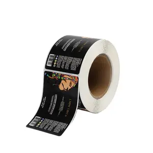 Пользовательские клейкая доска виниловая наклейка рулонная бумага наклейка фирменный Логотип Этикетка рулон для упаковки украшения