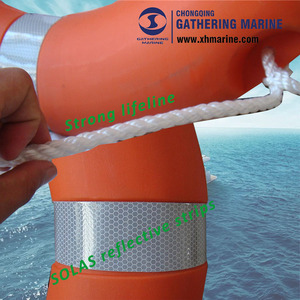 Anello di Salvataggio ad Alta Galleggiabilità SOLAS in HDPE Arancione, Attrezzatura di Sicurezza Marina - Product Image 4