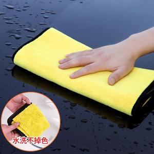 Toalla <span class=keywords><strong>de</strong></span> microfibra <span class=keywords><strong>de</strong></span> doble cara para lavado <span class=keywords><strong>de</strong></span> coches, absorbente, con logo, <span class=keywords><strong>de</strong></span> coral grueso para pesca y coche - Product Image 4