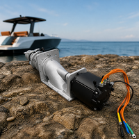 Kit de conversion pour mini jet-boat 2 places avec contrôleur de moteur 7500 tr/min 40 CV, propulsion marine 72V 30KW, propulseur de pompe à jet sous-marin RC