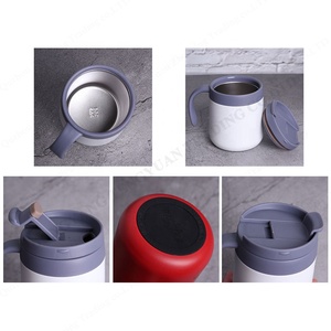 Multi Color 350ml 500ml double paroi isolée en acier inoxydable tasse à café gobelet de voyage thermos bouteille tasse - Product Image 4