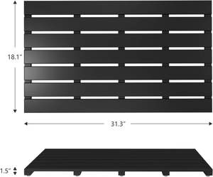 Étanche antidérapant baignoire tapis de bain <span class=keywords><strong>en</strong></span> gros de haute qualité antidérapant salle de bain Spa tapis de <span class=keywords><strong>sol</strong></span> <span class=keywords><strong>bambou</strong></span> salle de bain douche étape outil - Product Image 6