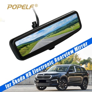 Espejo Retrovisor con Pantalla Táctil IPS de 9.2 Pulgadas, Reproductor Multimedia, DVR para Auto, CarPlay Inalámbrico, Android Auto, Doble Pantalla para Denza Saipa - Product Image 1