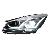 JIEHAO pour Kuga MK2 2013-2016 : Phares LED améliorés Plug-and-Play 12V avec nouveaux feux de jour (DRL)