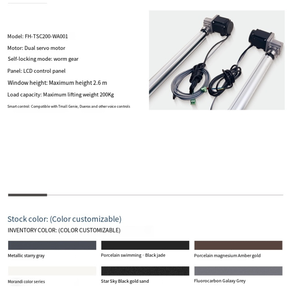 Vidalı Kaldırma Güçlü Cam Açma Otomatik Alüminyum Yatay Perde Pencere Fiberglas Sineklik Avrupa Açık Balkon - Product Image 2