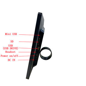 Hareket Sensörlü 12 İnç Dijital Albüm Elektrikli Resim Çerçevesi, Sanat Galerisi için Arka Plan Müziği ile - Product Image 6