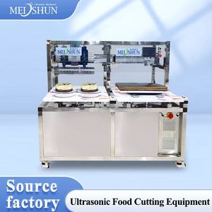 Nouvelle machine à découper automatique à grande vitesse Meishun pour gâteaux et crêpes, coupeur ultrasonique 220V en acier inoxydable grande capacité - Product Image 6