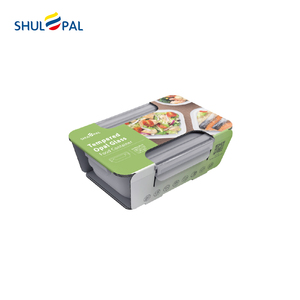 Tempered Opal kính kín kín sứ thực phẩm <span class=keywords><strong>container</strong></span> PP mát-Khóa nắp nhựa nhà bếp bữa ăn trưa hộp lưu trữ Nhà cung cấp - Product Image 4