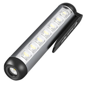 Linterna de Bolsillo Qimai 3050 LED Recargable con Clip y Imán, Portátil, Ligera, Carga USB - Product Image 3
