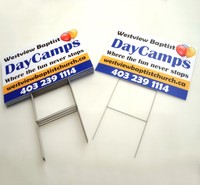 Panneau d'affichage en plastique ondulé Coroplast 3mm 4mm 5mm pour impression numérique UV Panneau d'affichage publicitaire Corflute Lawn Sign