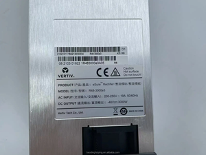 แหล่งจ่ายไฟเครือข่ายความถี่สูง R48-3000e3 48V 3000W โมดูลเรียงกระแสไฟฟ้าสำหรับโทรคมนาคม  IEC 320-C20 อินพุต 200-220V เอาต์พุต - Product Image 4