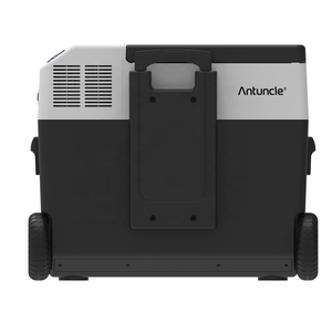 Réfrigérateur-congélateur 40L 12V 24V alimenté par <span class=keywords><strong>batterie</strong></span>, mini-réfrigérateur avec compresseur pour les voyages, le camping, les pique-niques et les activités de plein air - Product Image 4