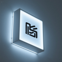 Boîte à lumière LED personnalisée en tissu, affichage publicitaire double face, montage sans outil, signalétique pour stand d'exposition