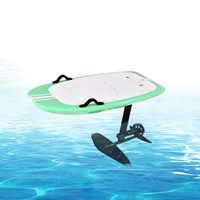 Vente directe d'usine, jetsurf foil puissant de 8 kW, vitesse rapide de 60 km/h, planches à jet électriques, hydrofoil électrique, planche de surf électrique avec batterie de 35 Ah