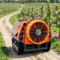 Robot de pulvérisation par atomisation pour vergers, GPS-