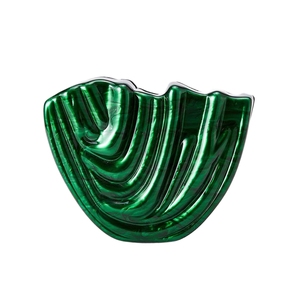 Women <b>Shell</b> Acrylic Clutch Purse with O-shaped Chain Elegant Marble Evening Bag Bridal Bridesmaids Handbag - Product Image 4