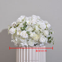 Nouvelle Collection 2026 : Boule de Fleurs Artificielle Populaire de 40-50 cm pour Centres de Table de Mariage – Idéale pour la Décoration de Table