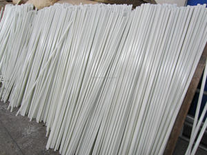 Heavy-Duty Fiberglass <b>Garden</b> Stakes FRP Climbing Plant Supports Rod Glass Fiber <b>Pole</b> - Product Image 4