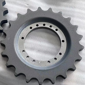 Cadena de oruga y piñón de rueda motriz de alta calidad marca JINNIU para excavadoras y orugas - Product Image 1