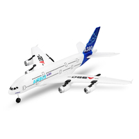 Hélicoptère télécommandé 2,4G, avion en mousse EPP durable, avion RC, avion à aile fixe RTF, modèle Airbus A380 pour débutants, jouet