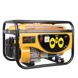 168F 170F 2.5Kw Home Use Recoil Start Gasoline Power Generator